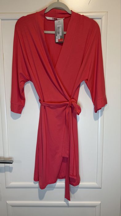 Szlafrok nowy L polskiej firmy De Lafense wiskoza