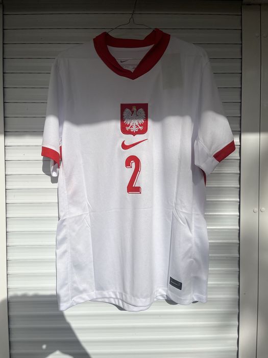 Koszulka Oficjalna meczowa Matty Cash 2 Reprezentacja Polski Nike