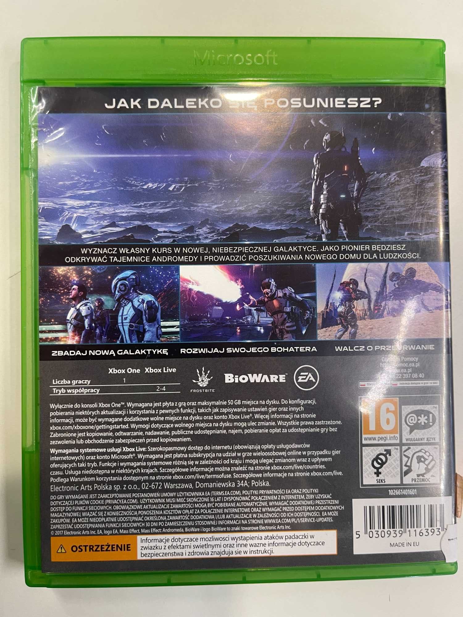 Mass Effect Andromeda Xbox One