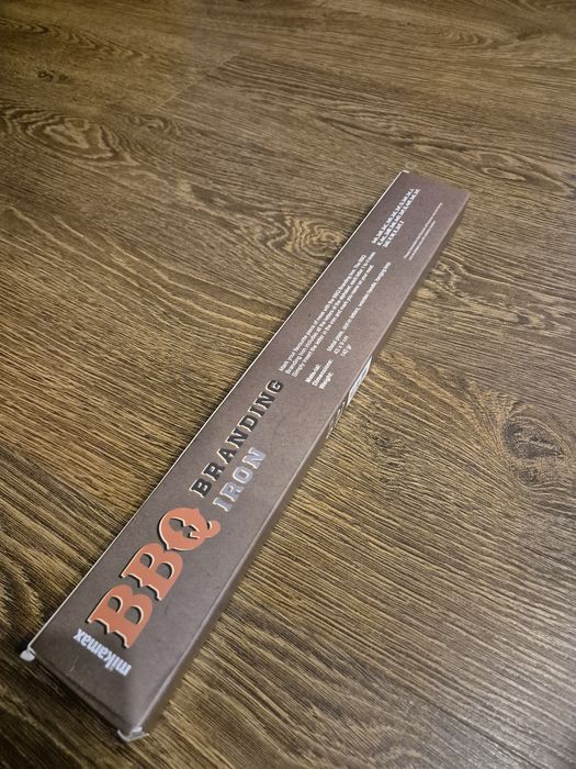 Mikamax BBQ Branding Iron Żelazo do piętnowania 41.5 cm nowe