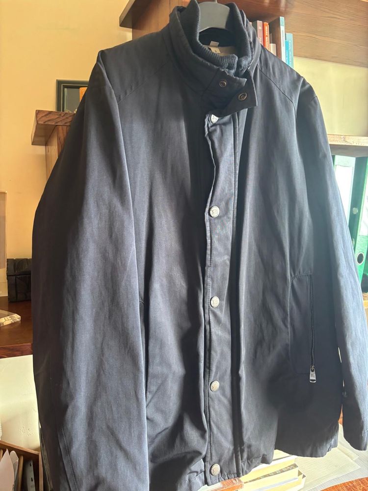 Casaco masculino azul marinho Burberry