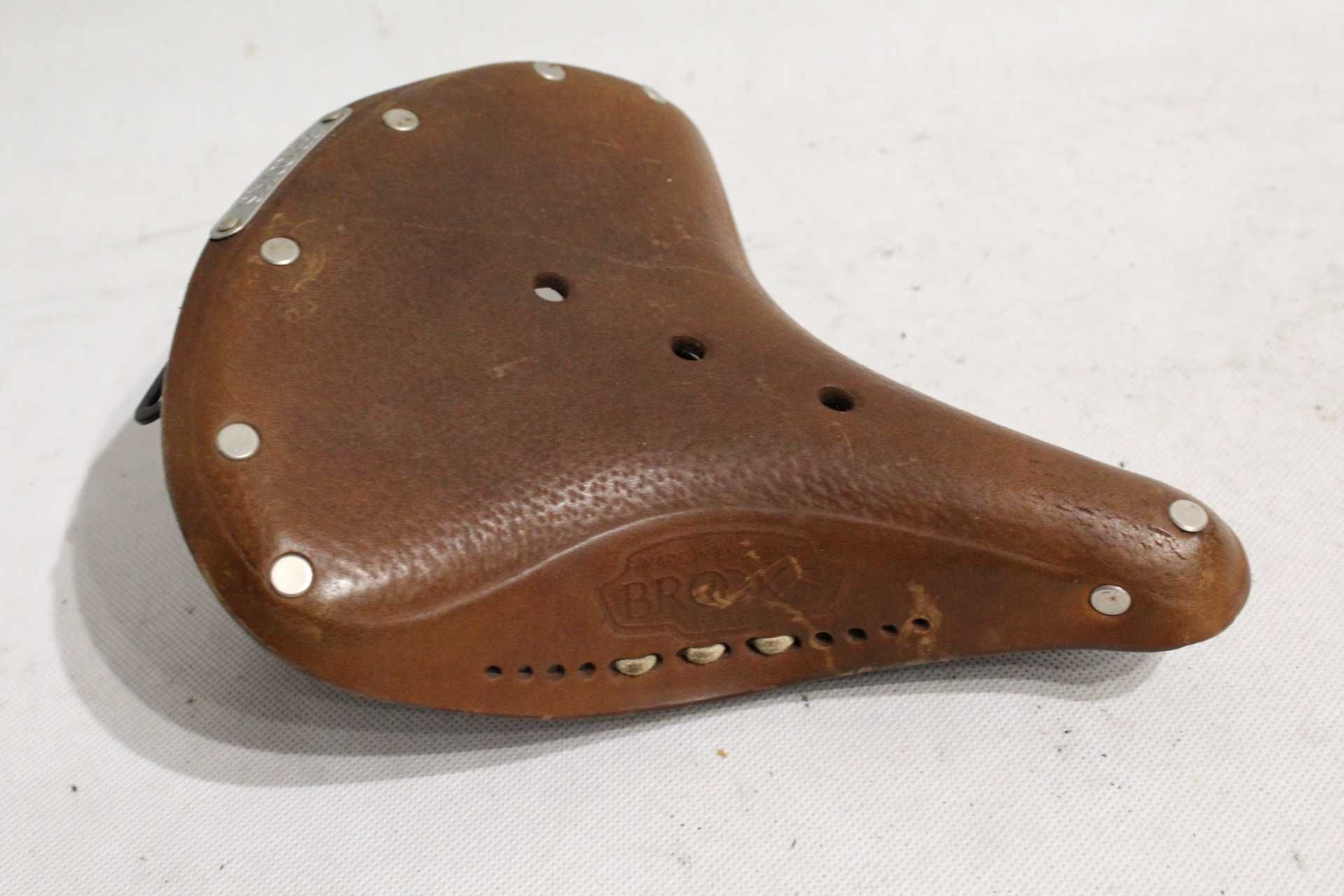 siodełko rowerowe BROOKS skóra B67S retro sprężyny BW1