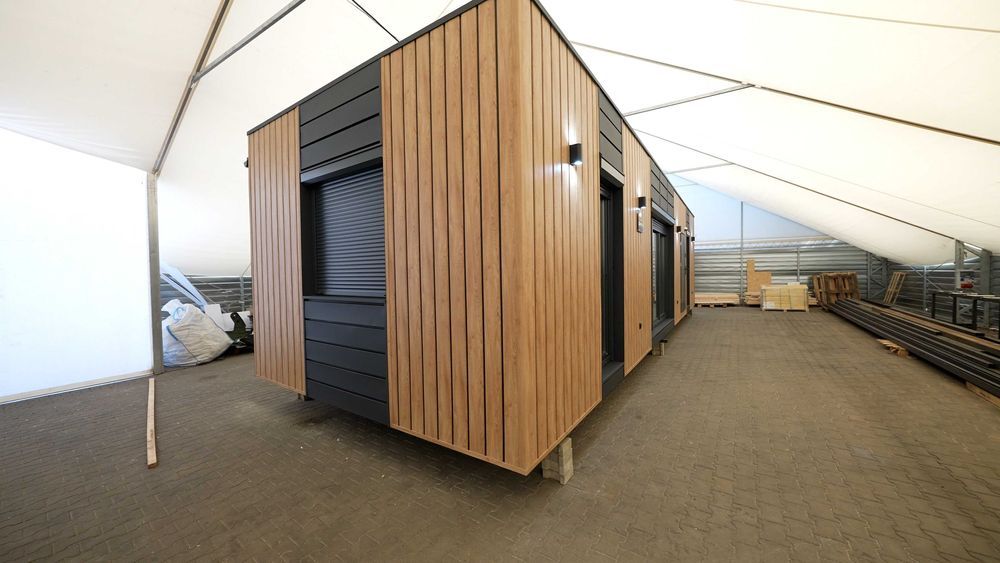 Domek mobilny MARCELO 48-salon+kuchnia+2 sypialnie-od ręki!