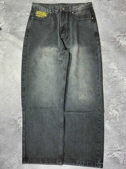 Штани Ed Hardy jeans rap джинси pants baggy y2k sk8 ед харді джинси