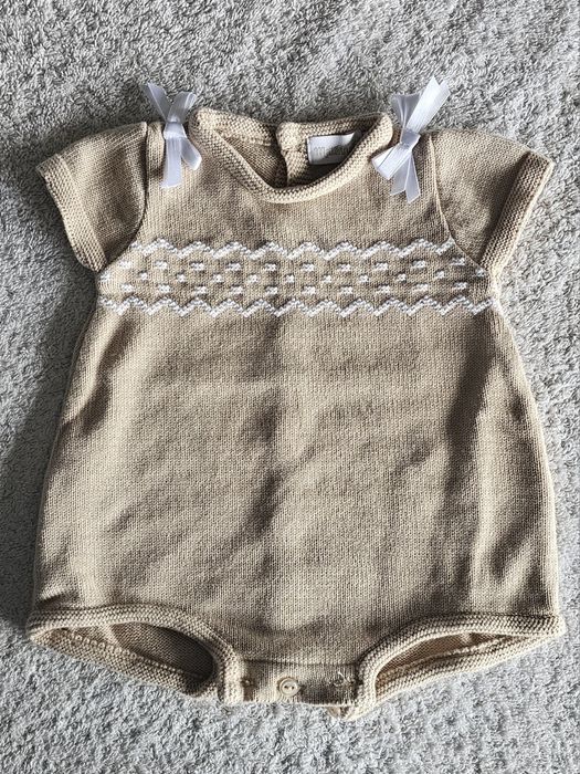 Body menina Maternal algodão 0/1m