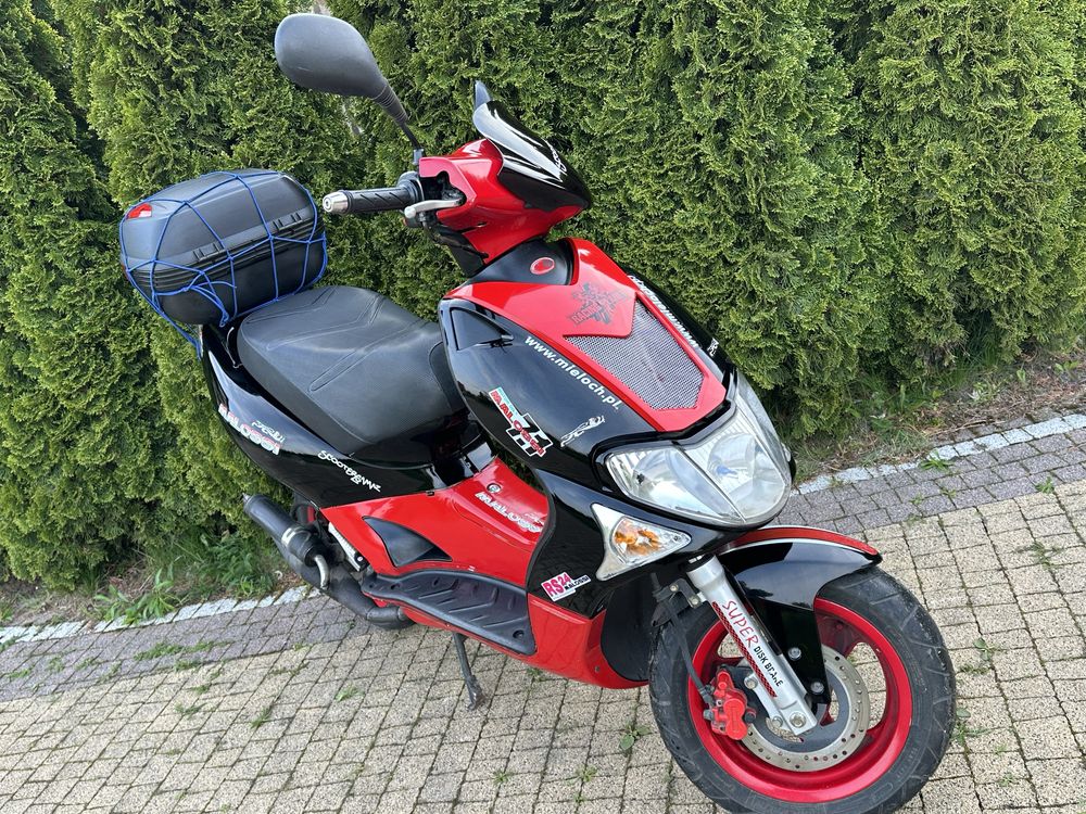 Skuter Kymco 50/60cc 2t Pali Na Dotyk Super Stan Transport Cała Polska