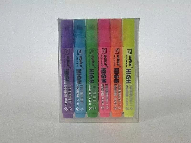 Zakreślacze fluo 6szt. Adar. Nowy Produkt