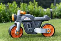 FALK Jeździk Scooter Prem1er Retro Szary - Vintage rowerek biegowy