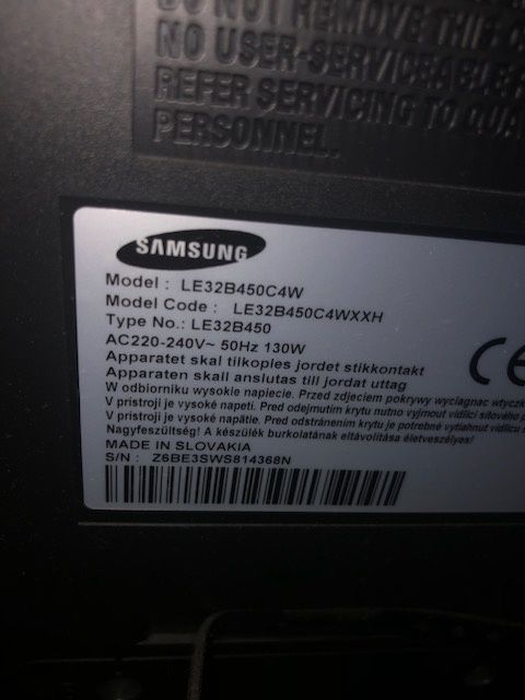 Telewizor Samsung LE32B450, 32 cale