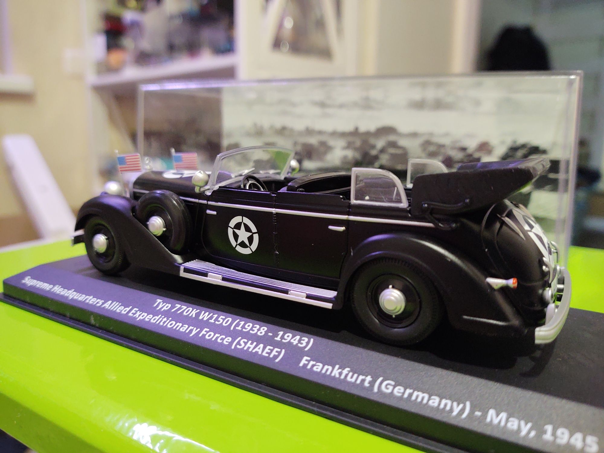 Масштабна модель авто Mercedes Benz Typ 770K W150. 1/43