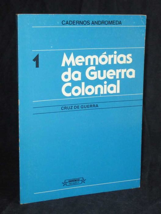 Livro Memórias da Guerra Colonial Cruz de Guerra