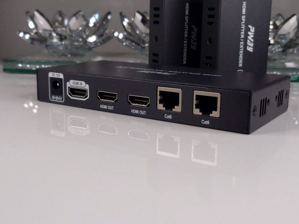 PWAY hdmi splitter extender 1x4 3D