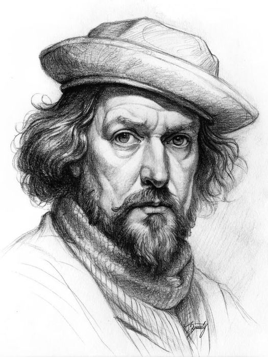 Олівцеві портрети на замовлення по фото