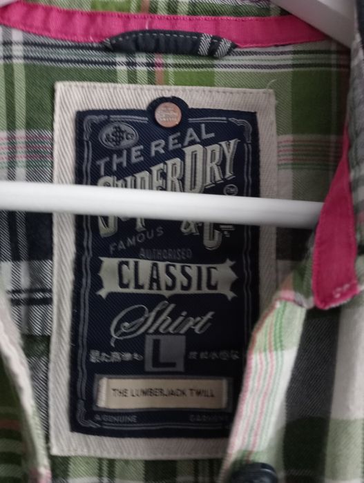 Koszula w kratę SuperDry M