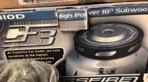 Subwoofer Crossfire de 10”
