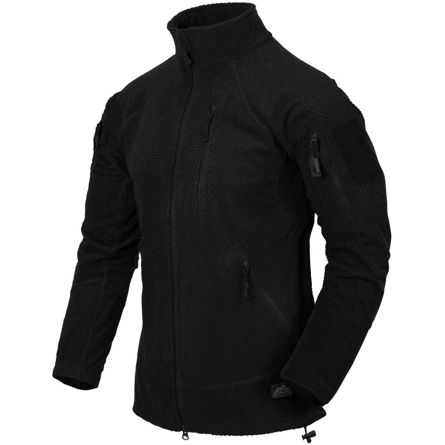 Helikon Bluza Polar ALPHA Tactical Grid Fleece Black BL-ALT-FG-01