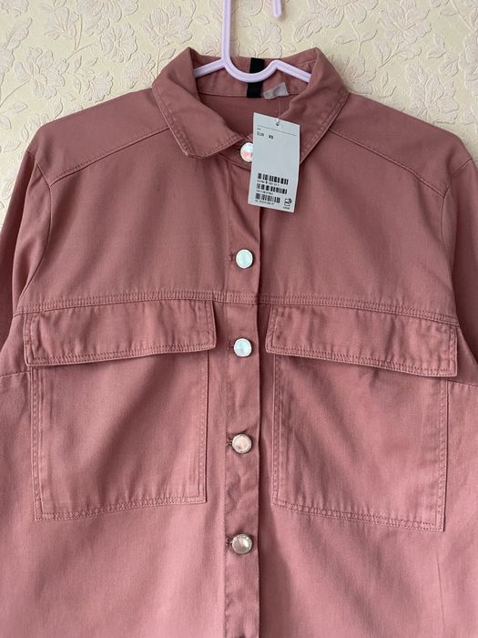 HM сорочка оверсайз, рубашка, рубашка свободного кроя