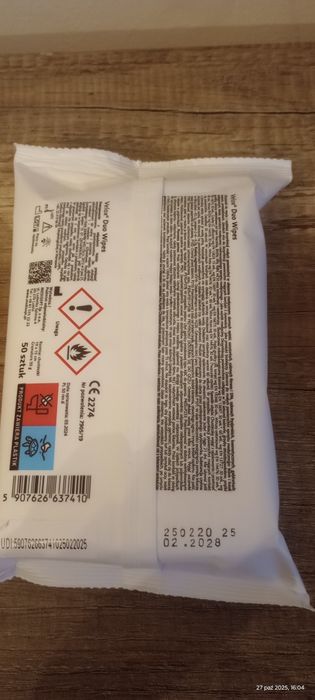 Chusteczki Velox Duo Wipes