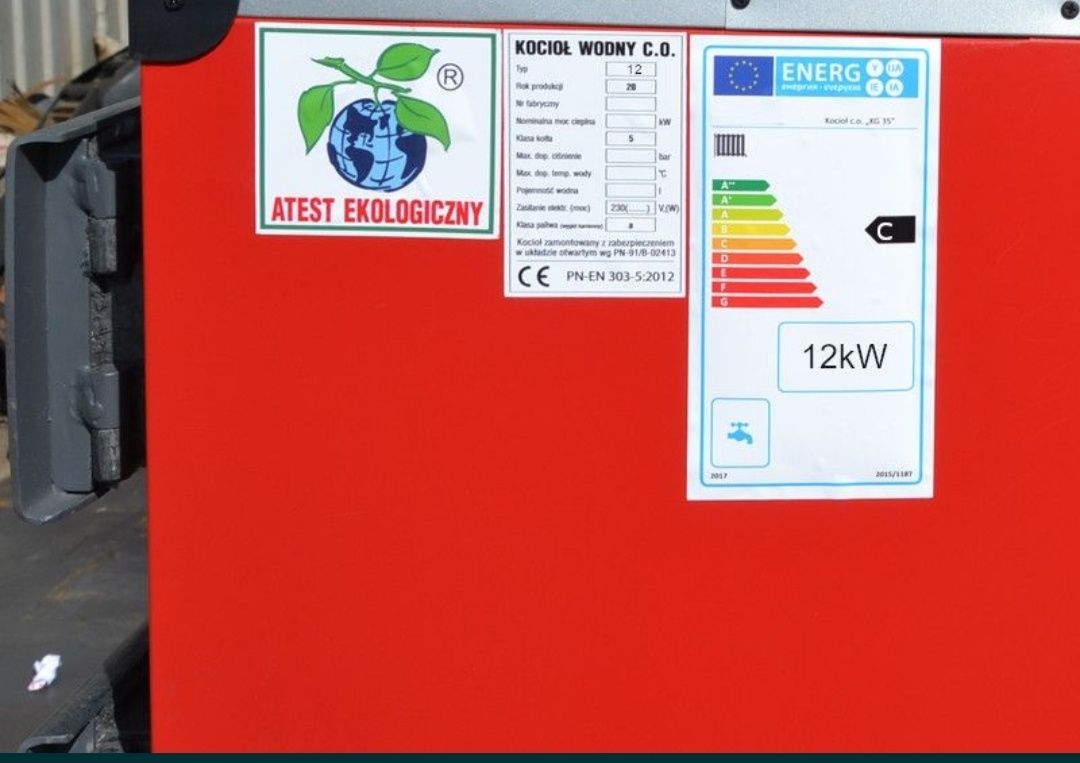 Piec kocioł 12kw 100m.Darmowa dostawa