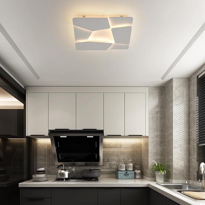 ZenithBeam 50cm Ściemnialna Lampa Sufitowa LED z Pilotem