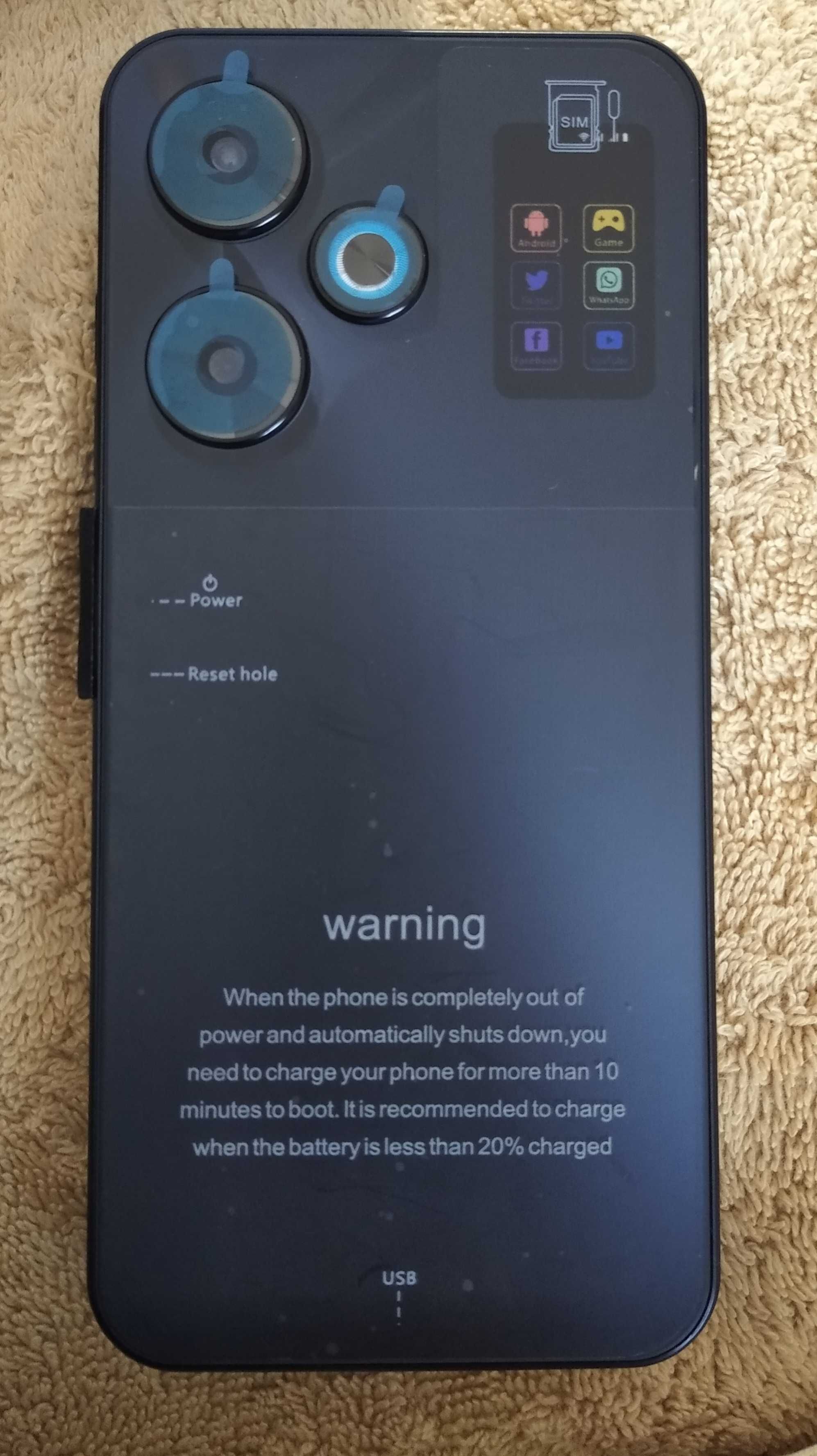 Telemóvel android 14 rigorosamente novo