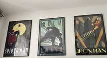 Plakaty marvel - ironman, hulk, spider-man