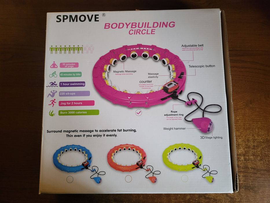 Фитнес-обруч SPMOVE Bodybuilding Circle
