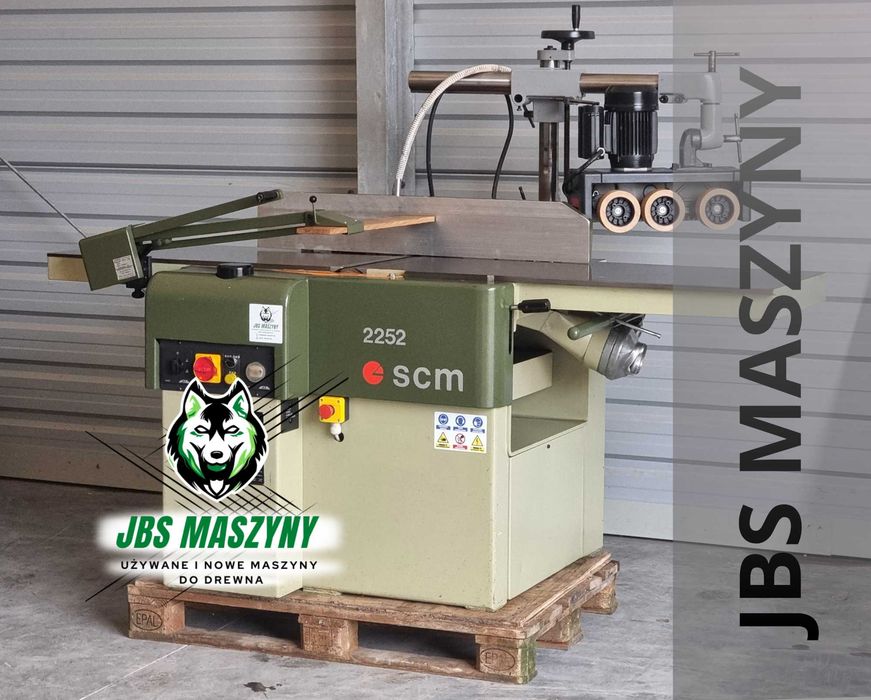 Wyrówniarko grubościówka SCM 2252 strugarka grubiarka