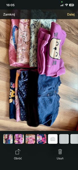 Zestaw bluz ora dres