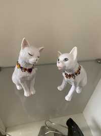 Статуэтки котов фарфор пара