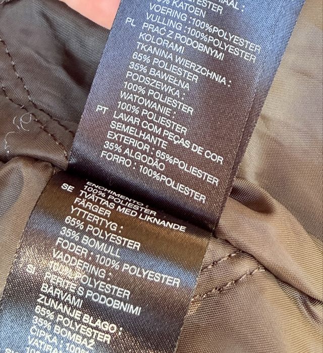 Blusão de inverno Homem