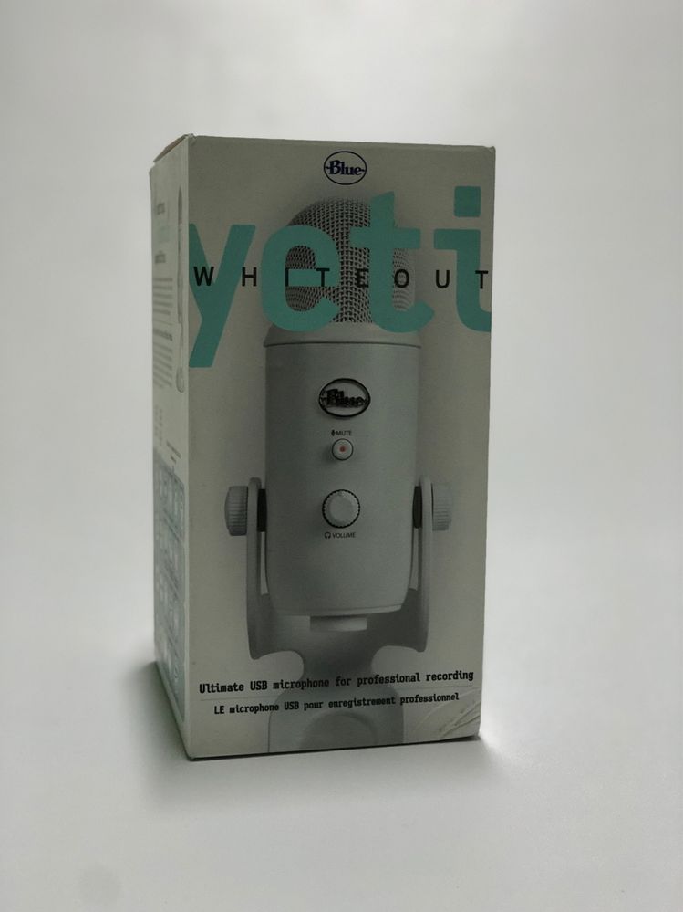 ТОП 1 Ціна мікрофон blue yeti white