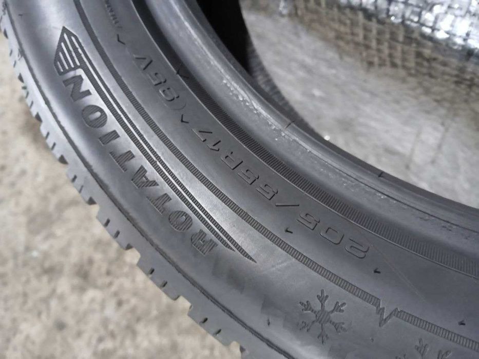 Шини Dunlop 205/55R17. 4шт. Зима 2023р (0357)