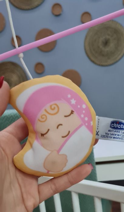 Chicco móbile First Dreams Estrelas Mágicas Rosa