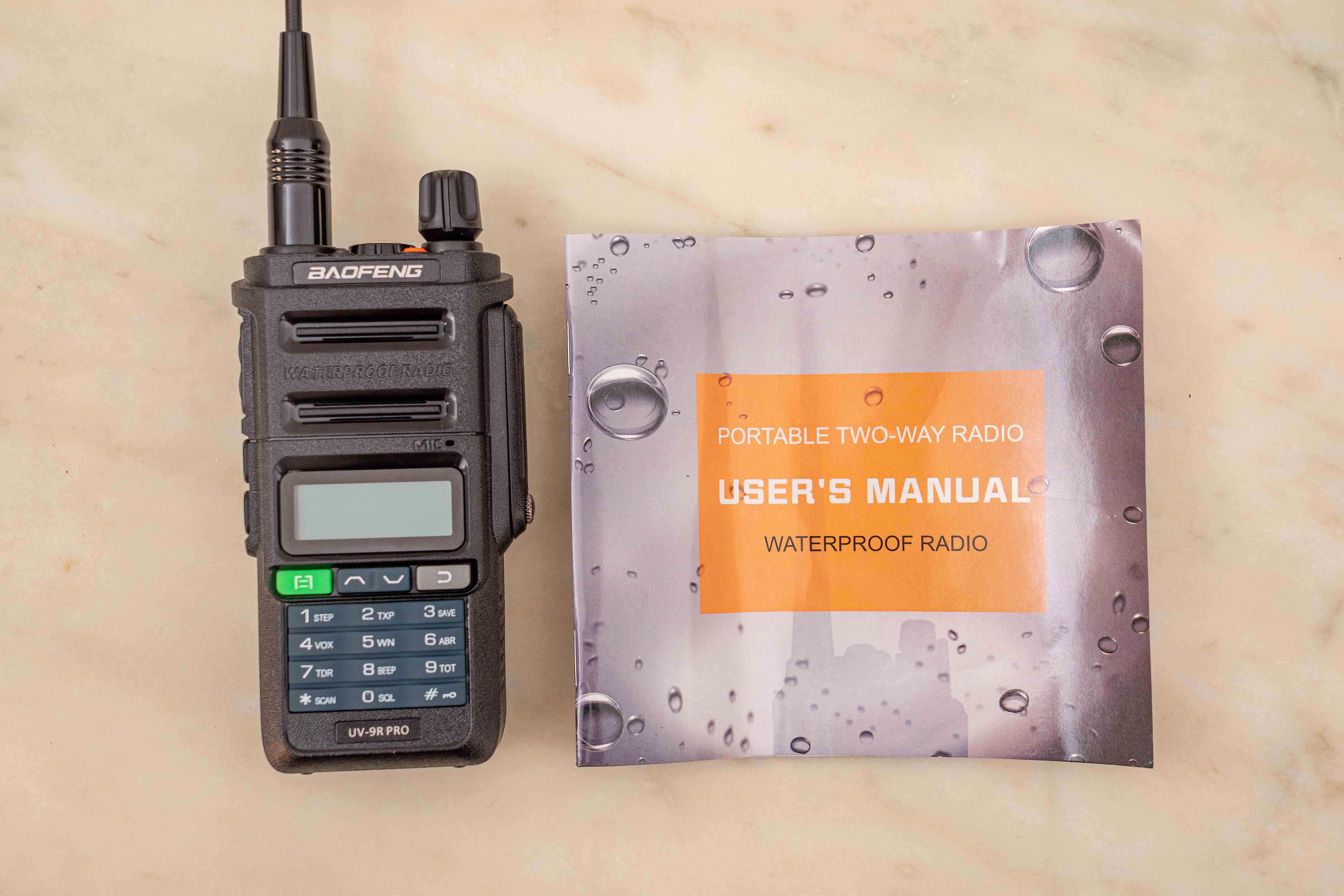 Baofeng UVR9 Pro,VHF/UHF. Novo!