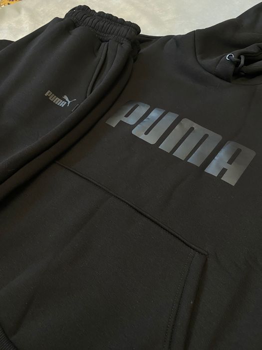 Якісний‼️ Зимовий чоловічий костюм Puma теплий фліс флісовий на флісі