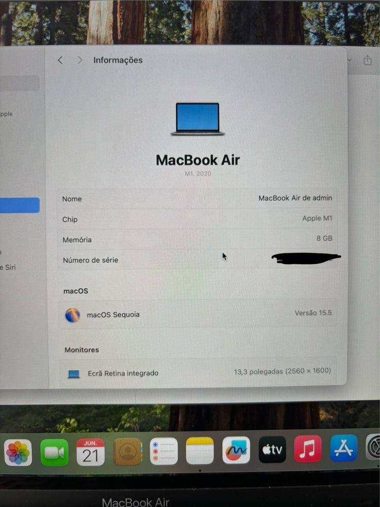 Macbook air m1 512gb