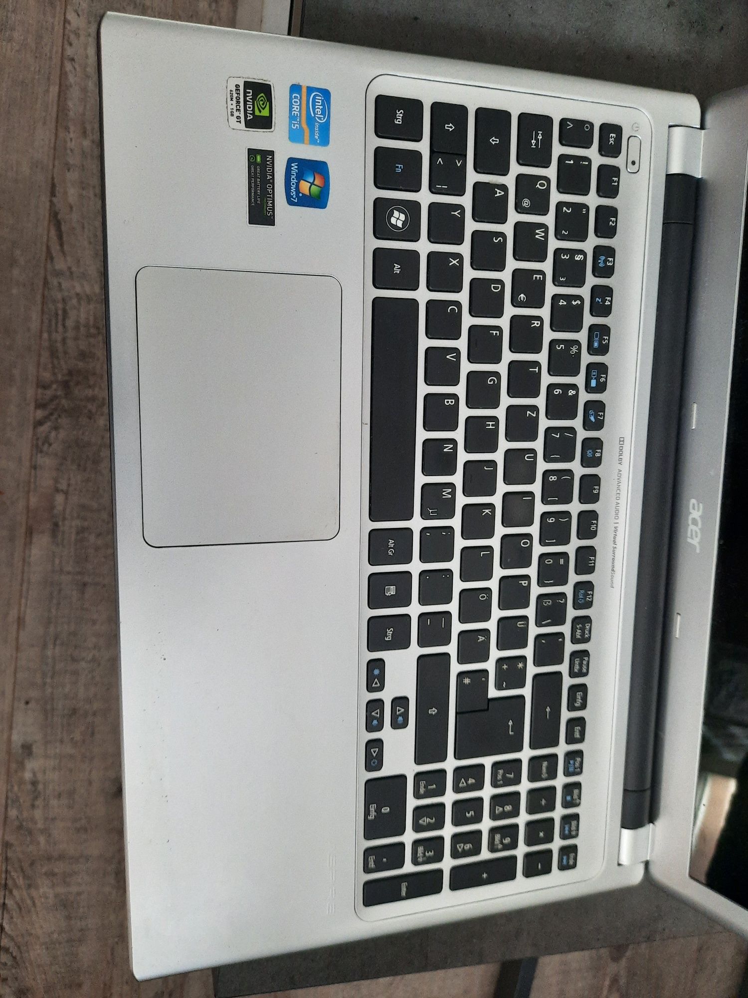 Laptop Acer v5 571