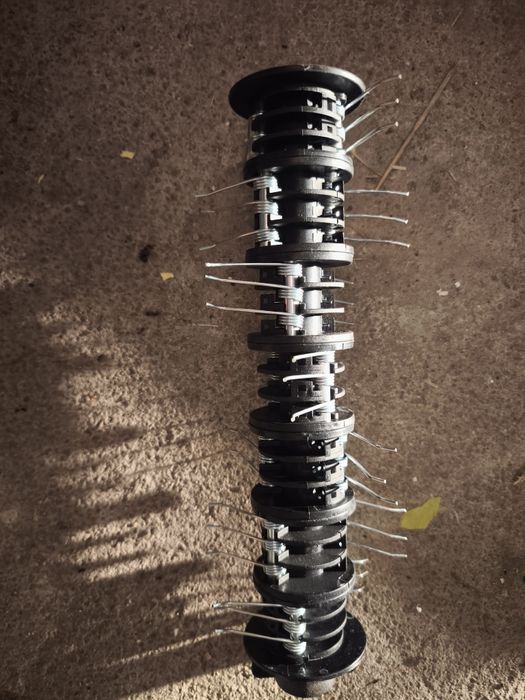 Wałek do aeratora wertylulatora