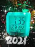 часы с лед led подсветкой