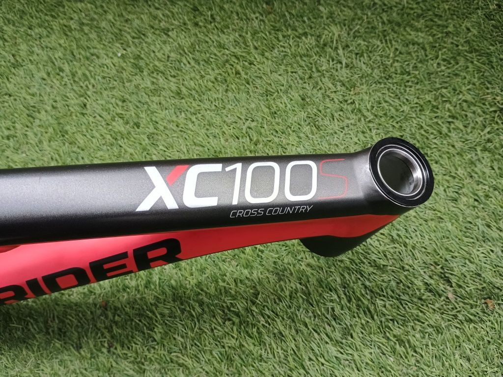 Rama rowerowa full, Rockrider xc100s, rower MTB full