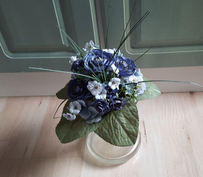 Bukiety sztucznych kwiatów kwiaty - 2 sztuki