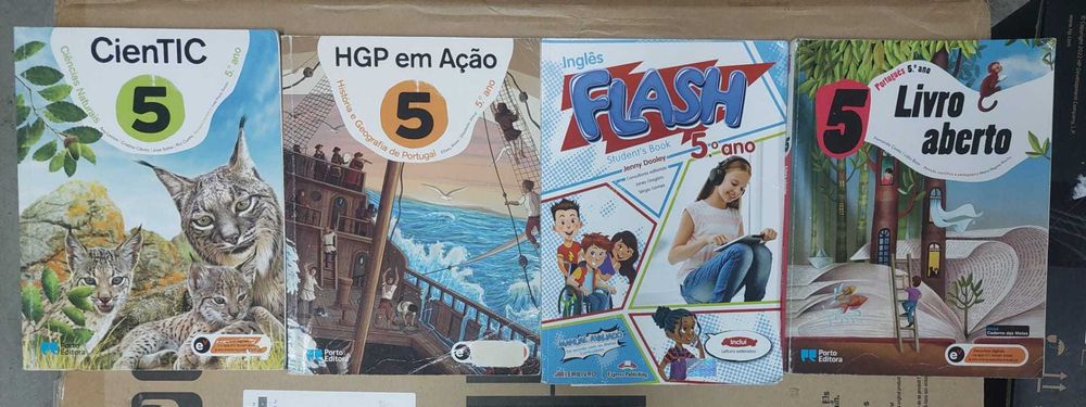Manuais Escolares e Livros de Fichas 5° e 6° ano