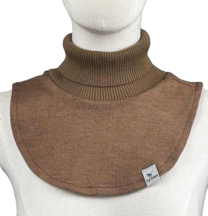 Szalik komin golf wełniany ONE SIZE wool 100% wełna