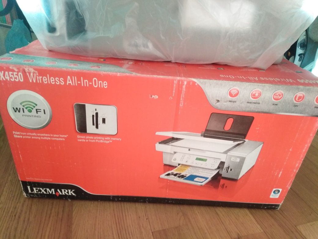 Продам Lexmark x4550 принтер сканер