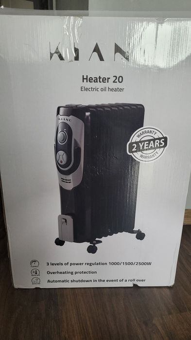 Elektryczny grzejnik olejowy kiano  hetero 20