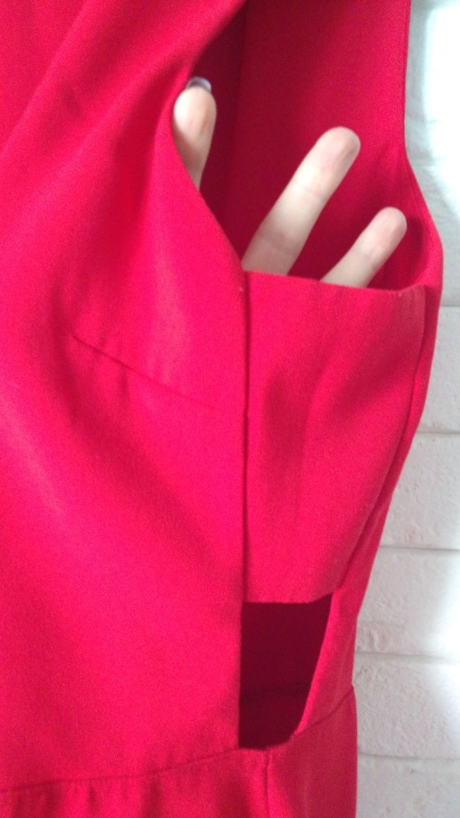 Piękna czerwona sukienka rozmiar 36 H&M wesele