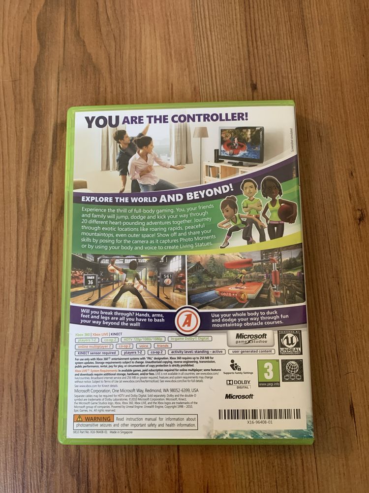 Kinect adventures xbox 360
