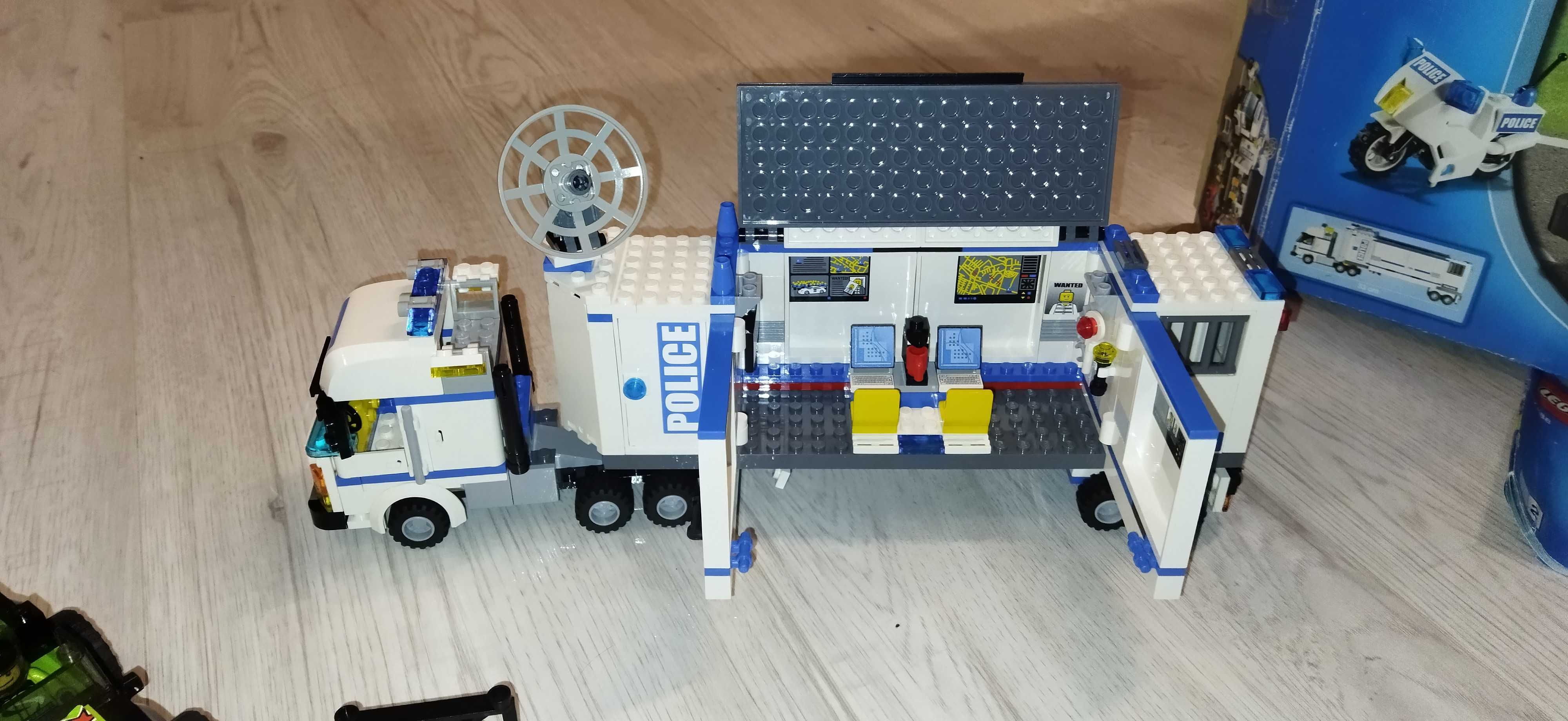 LEGO 7288 City Mobile Police + 60055 MonsterTruck za brak motocykla