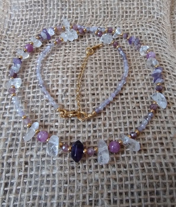 Naszyjnik z kamieni naturalnych